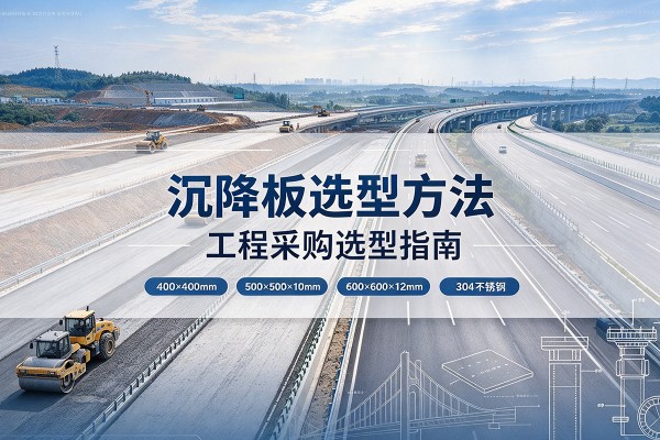 肥城沉降板选择方法