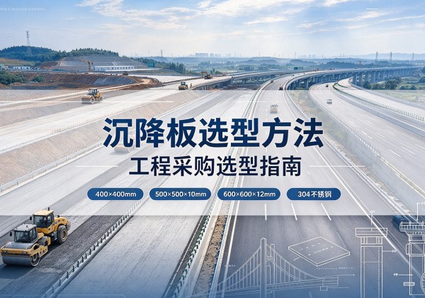 肥城沉降板选择方法