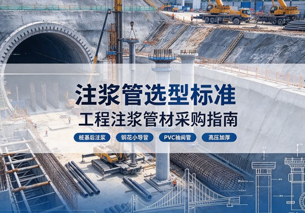 肥城注浆管选型标准